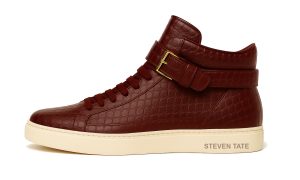 JC-1 BURGUNDY CROC KICKS