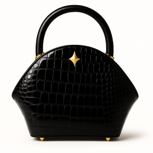 BLESSING & CURSING BLACK CROC BAG