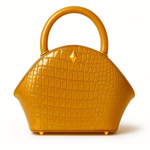 BLESSING & CURSING TAN GOLD BAG