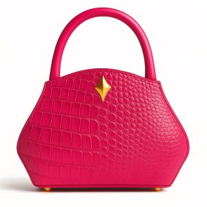 STEVEN TATE B&C PINK CROC BAG